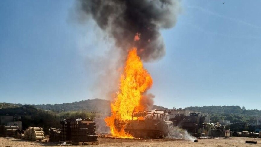 Hezbollah hits Israeli base in deepest strike since April ceasefire