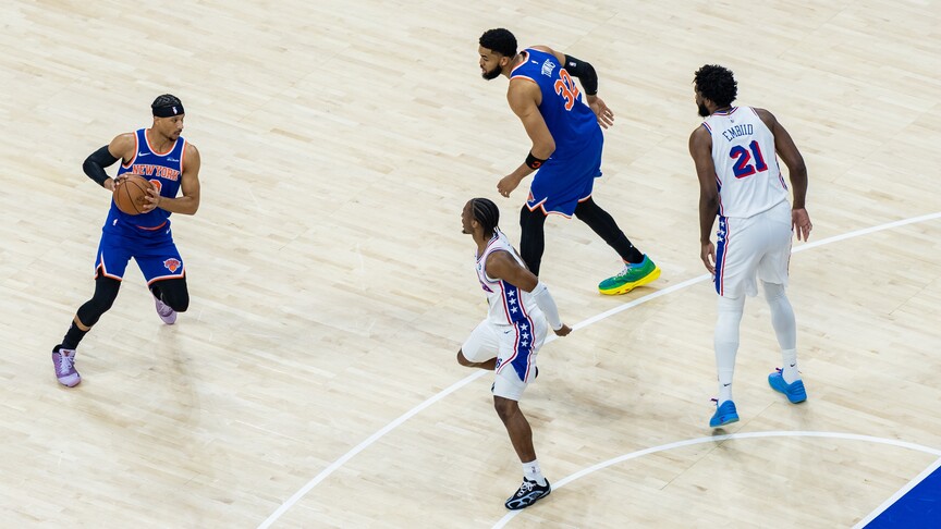 NBA'de 76ers'ı süpüren Knicks, konferans finaline çıktı