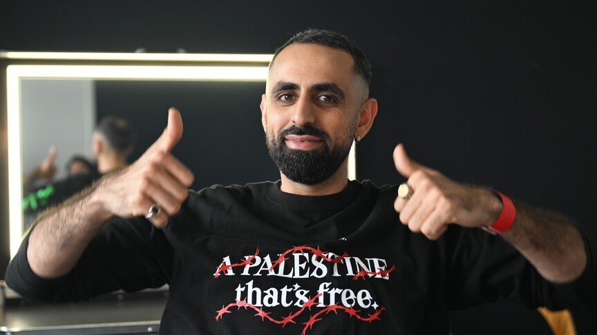 Belçikalı ve Filistinli ünlü müzisyenler, İsrail’in Eurovision’daki varlığına tepki gösterdi