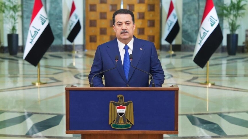 سوودانی لە دوایین گوتاریدا: "لە ململانییەکانی ناوچەدا هاوسەنگیمان پاراست و لە ناوخۆش ڕووبەڕووی گەندەڵی بووینەوە"