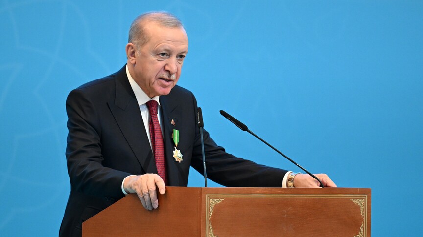 Cumhurbaşkanı Erdoğan: Kazakistan'dan daha fazla petrolü dünya pazarlarına ulaştırmayı arzu ediyoruz