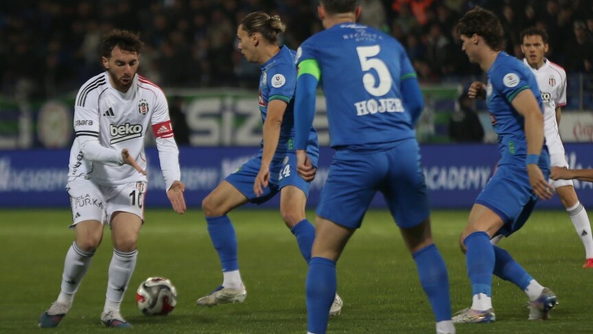 Beşiktaş, Trendyol Süper Lig'in son haftasında Çaykur Rizespor ile berabere kaldı