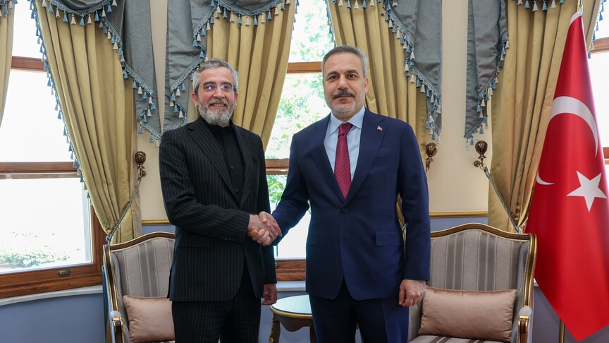 Dışişleri Bakanı Fidan, İran Ulusal Güvenlik Yüksek Konseyi Sekreter Yardımcısı Bakıri ile görüştü