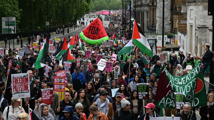 Europe Erupts: Thousands March for Palestinian 'Nakba' Anniversary