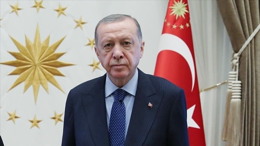 Cumhurbaşkanı Erdoğan'dan şehit polisler için başsağlığı mesajı