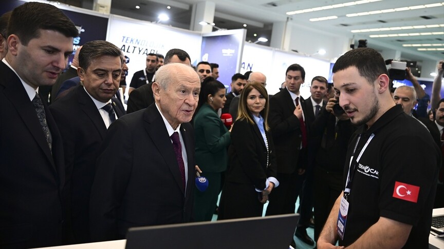 MHP Genel Başkanı Bahçeli, TEKNOCAK Teknoloji ve İnovasyon Festivali'ni ziyaret etti