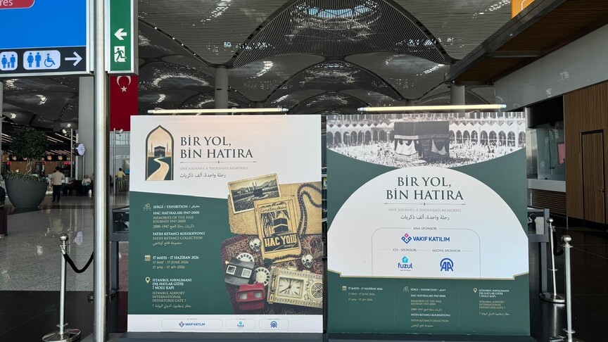 İstanbul Havalimanı'nda "Bir Yol Bin Hatıra" sergisi açıldı