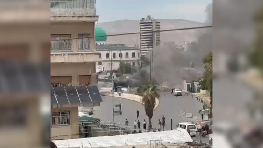 لە دیمەشقی پایتەختی سووریا تەقینەوەیەک ڕوویدا