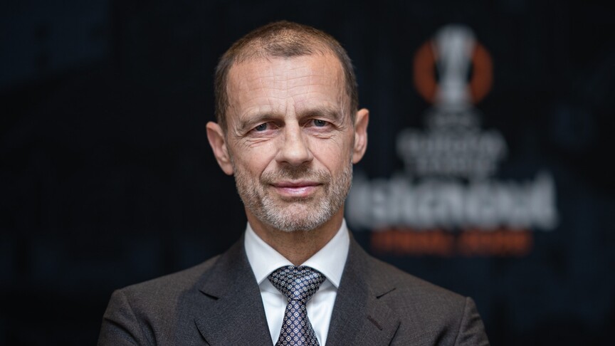 UEFA Başkanı Ceferin, Avrupa Ligi finali için İstanbul'a gelmekten mutlu