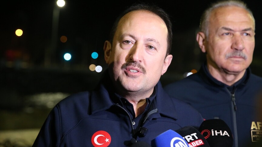 AFAD Başkanı Pehlivan: Beklenenden de fazla su seviyesinin artması riskine karşı her türlü önlem alındı