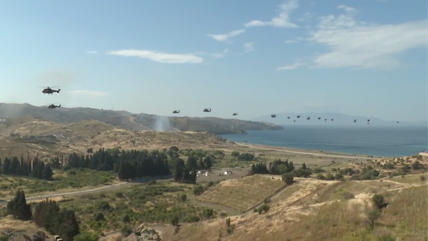 EFES-2026 Tatbikatı'nın seçkin gözlemci gününün gündüz safhası başladı