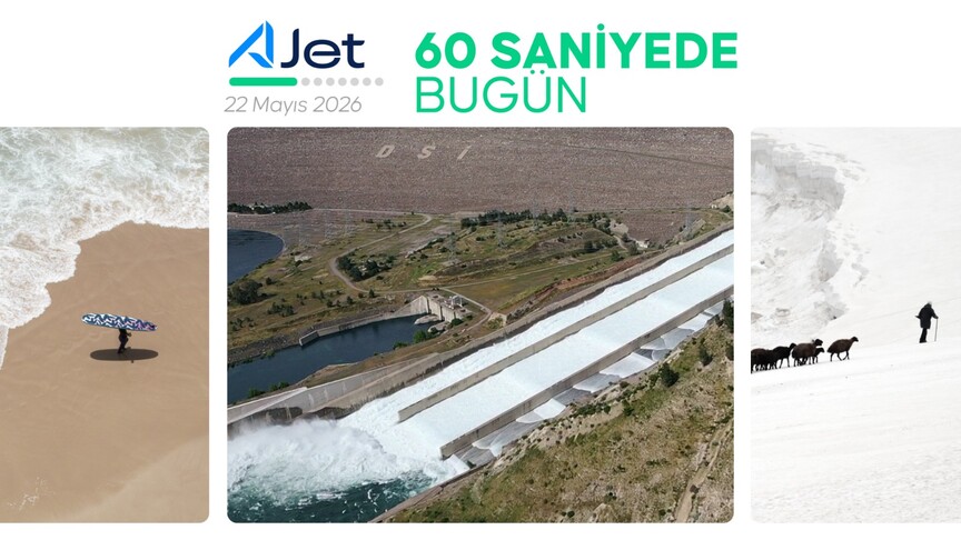 60 saniyede bugün (22 Mayıs 2026)