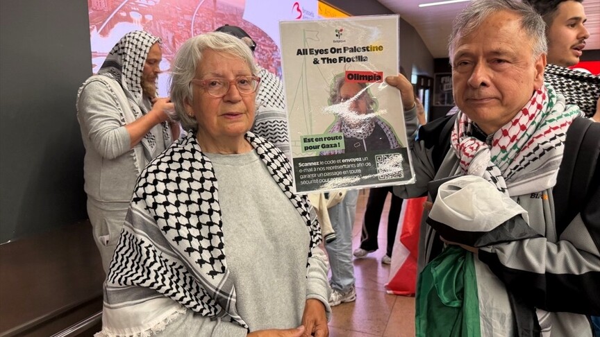Belçikalı 77 yaşındaki Sumud aktivisti: Bu yaşıma kadar böyle zulmün var olabileceğini hayal etmedim