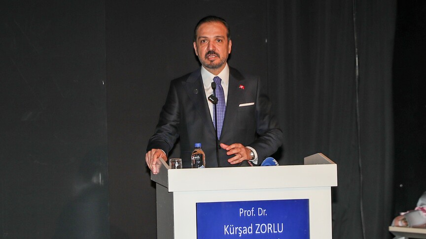 AK Parti Genel Başkan Yardımcısı Zorlu, Diyarbakır'da "Uluslararası Ziya Gökalp Kongresi"nde konuştu