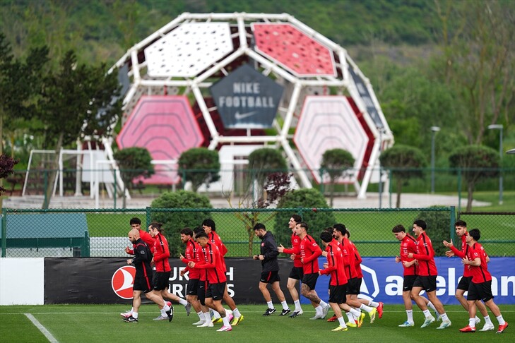 A Milli Futbol Takımı, 2026 Dünya Kupası hazırlıklarını sürdürdü