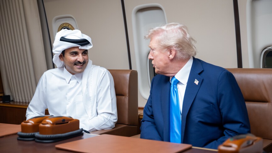 Katar Emiri Şeyh Temim, Trump'la "ABD-İran arasındaki müzakere sürecini" görüştü