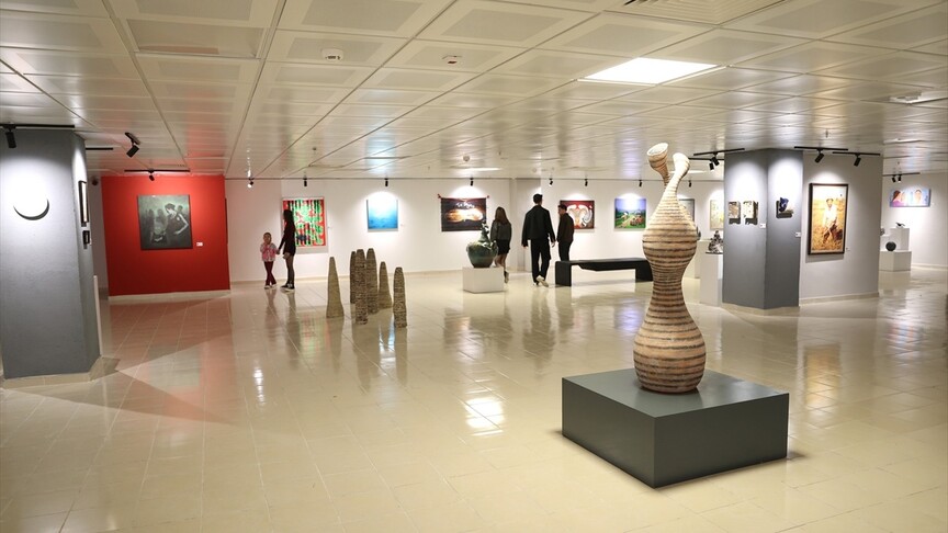 Kapadokya'daki "Çağdaş Sanat Müzesi" bölgenin kültür turizmine katkı sunuyor