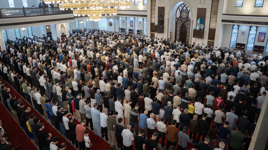 نوێژی جەژنی قوربان لە ھەرێمی کوردستان بەڕێوەچوو