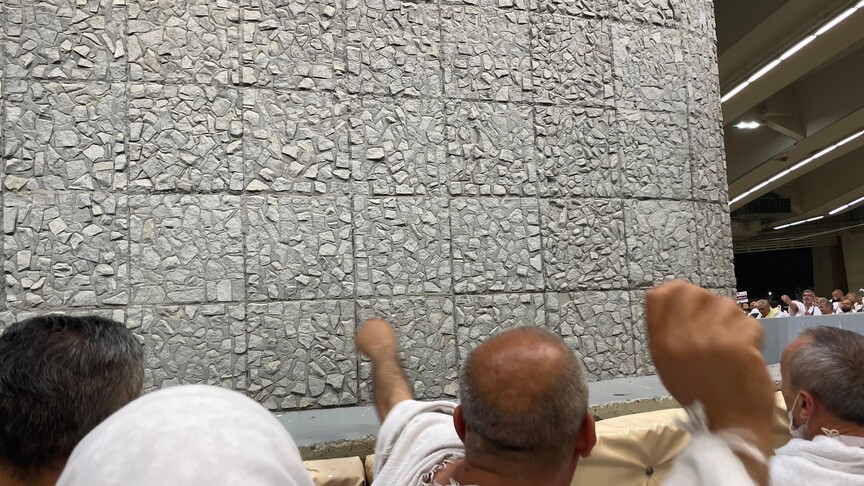 حاجیانی ماڵی خوا ڕێوڕەسمی ڕەجمیان ئەنجامدا