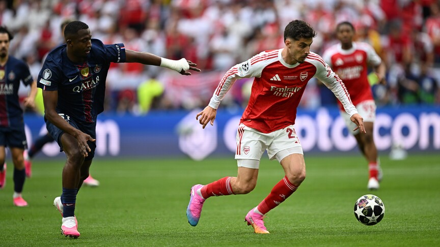 CANLI ➜ PSG: 0 - Arsenal: 1
