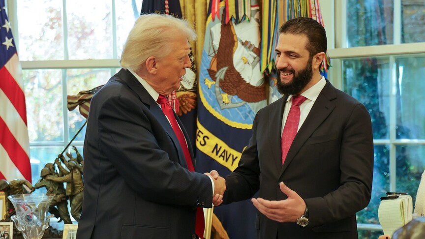 Suriye Cumhurbaşkanı Şara ile ABD Başkanı Trump, ikili ilişkileri ve bölgesel gelişmeleri görüştü