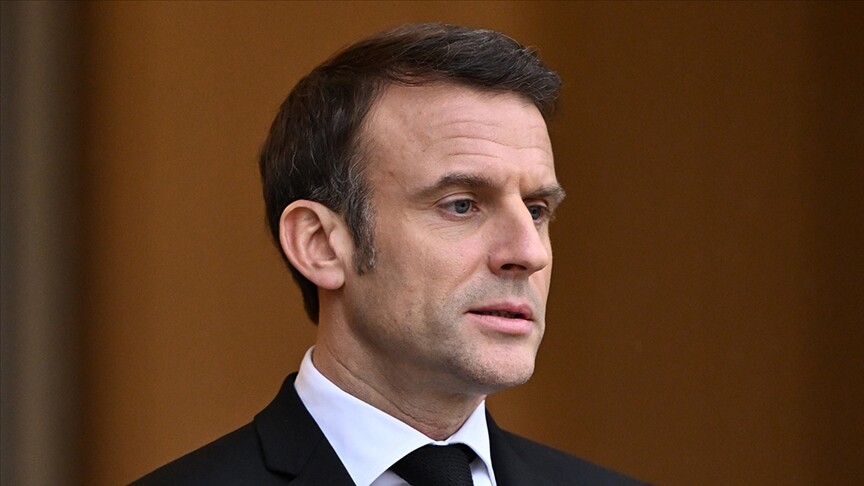 Macron, Fransız donanmasının, Rus petrol tankerine müdahale ettiğini açıkladı