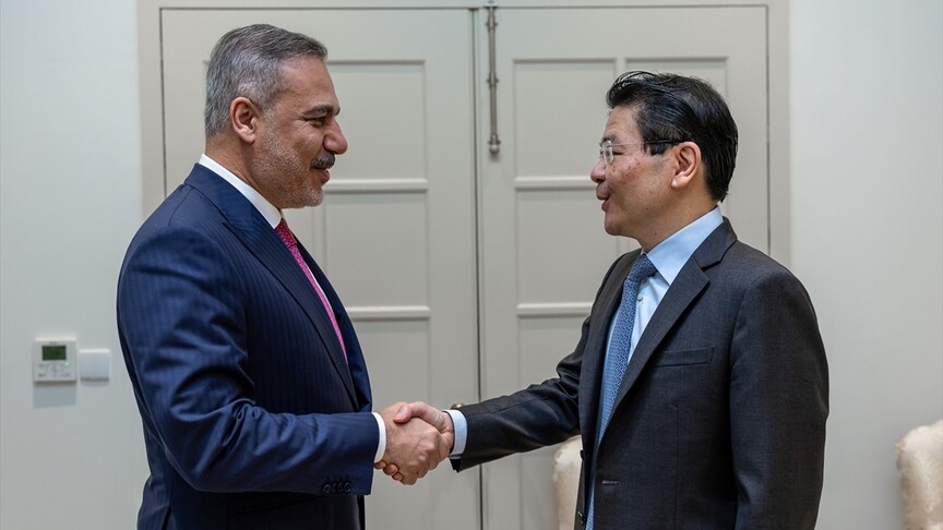 Bakan Fidan, Singapur Başbakanı Wong tarafından kabul edildi