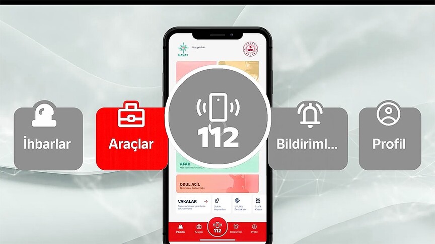 "HAYAT 112 Acil" uygulamasının indirilme sayısı yarım milyonu aştı