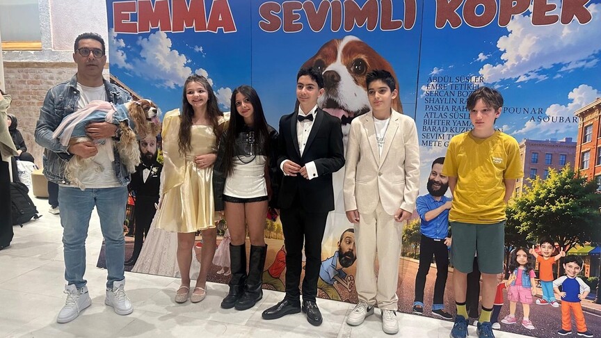 "Emma Sevimli Köpek" filmi sinemaseverlerle buluştu