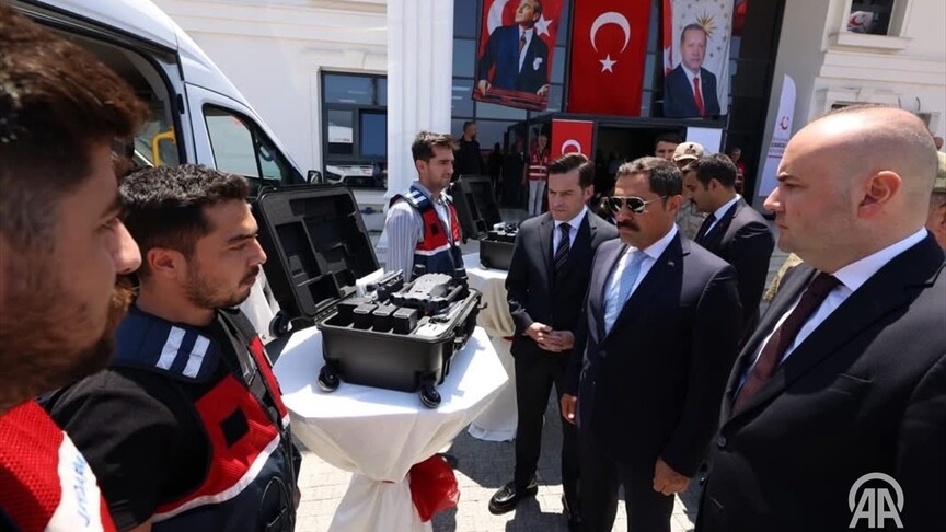 ١٣ دڕۆن بە مەبەستی چاودێریکردنی سنوورەکانی تورکیا لەگەڵ سووریا خرانە خزمەتەوە