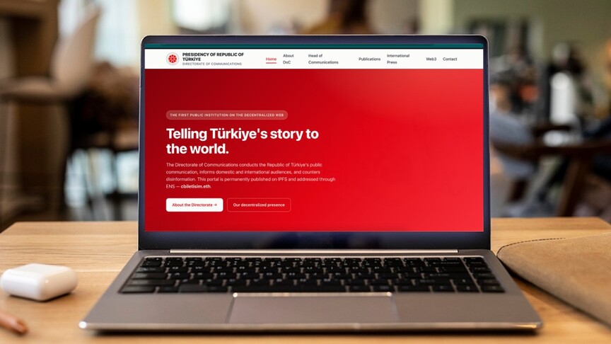 İletişim Başkanlığının İngilizce web sitesi blok zincir altyapısına taşındı
