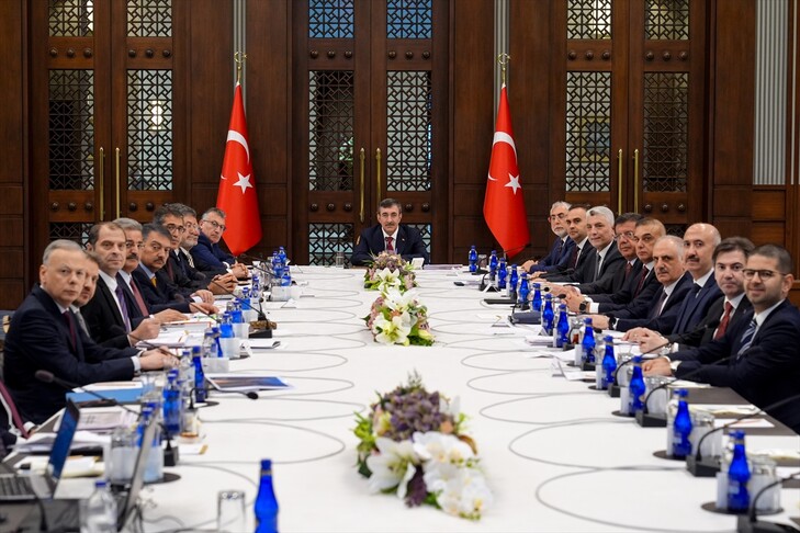 Ekonomi Koordinasyon Kurulu toplantısı, Cumhurbaşkanı Yardımcısı Yılmaz başkanlığında yapıldı