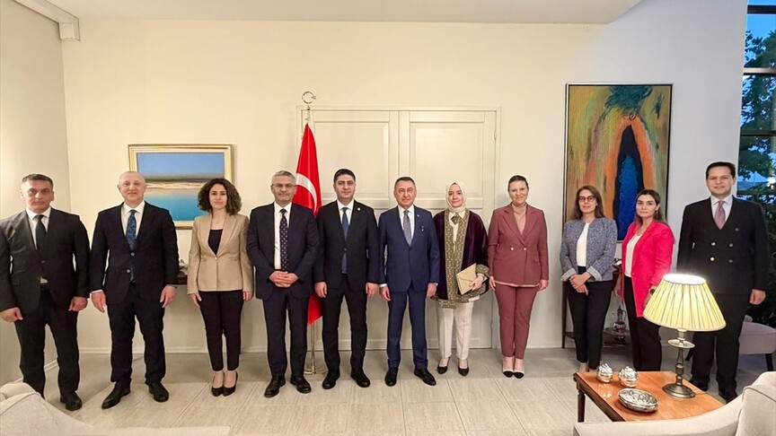 Fuat Oktay, "Türkiye-Baltık Ülkeleri Parlamentoları Dışişleri Komisyonları Toplantısı" için Estonya'da