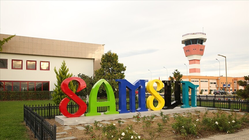 Samsun Çarşamba Havalimanı 5 ayda 648 bin 290 yolcuya hizmet verdi
