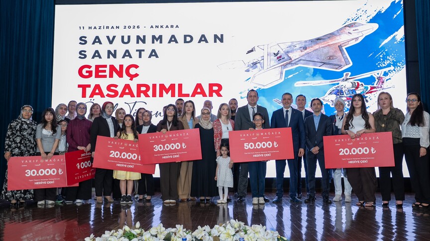 Savunmadan Sanata Genç Tasarımlar Yarışması'nın ödülleri sahiplerini buldu