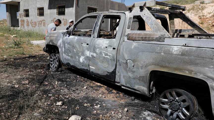 Israeli Settlers Torch Vehicles and Attack Mosque in Occupied West Bank