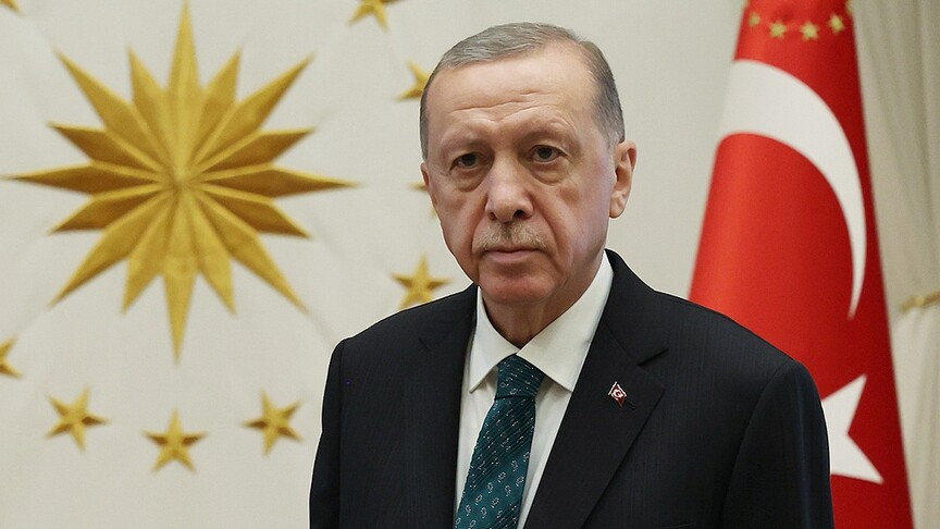 Cumhurbaşkanı Erdoğan'dan şehit polis memuru için başsağlığı mesajı