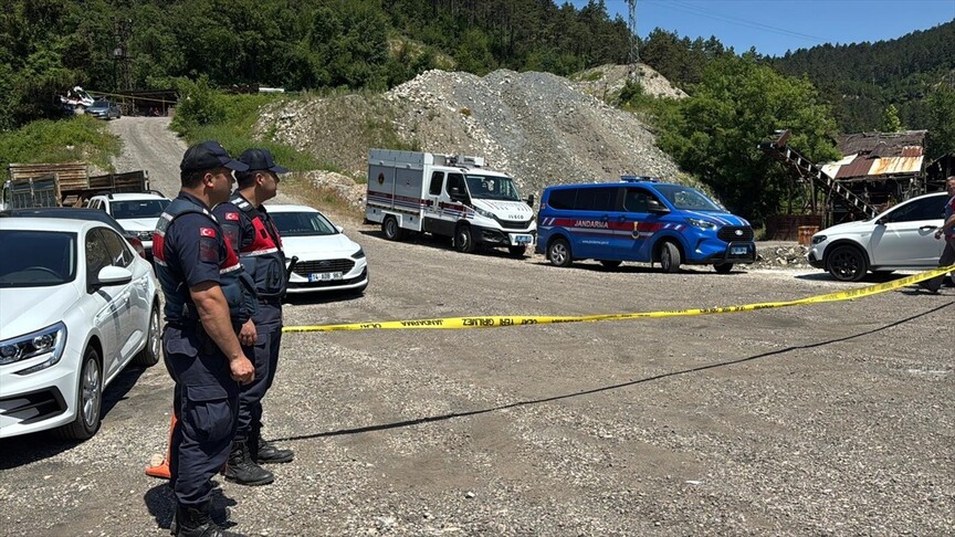 Bolu'da maden ocağında göçük meydana geldi