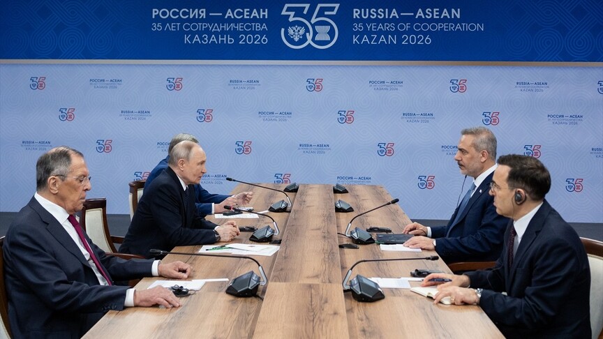 Dışişleri Bakanı Fidan, Rusya Devlet Başkanı Putin tarafından kabul edildi