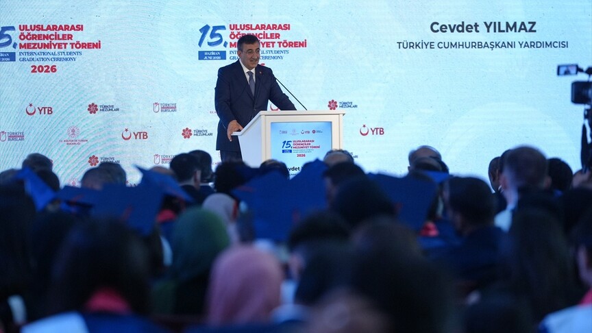 Cumhurbaşkanı Yardımcısı Yılmaz: Gazze'de insanlık tarihinin en büyük zulümlerinden birini yaptılar