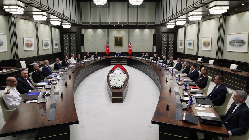 Milli Güvenlik Kurulu toplantısı yapıldı
