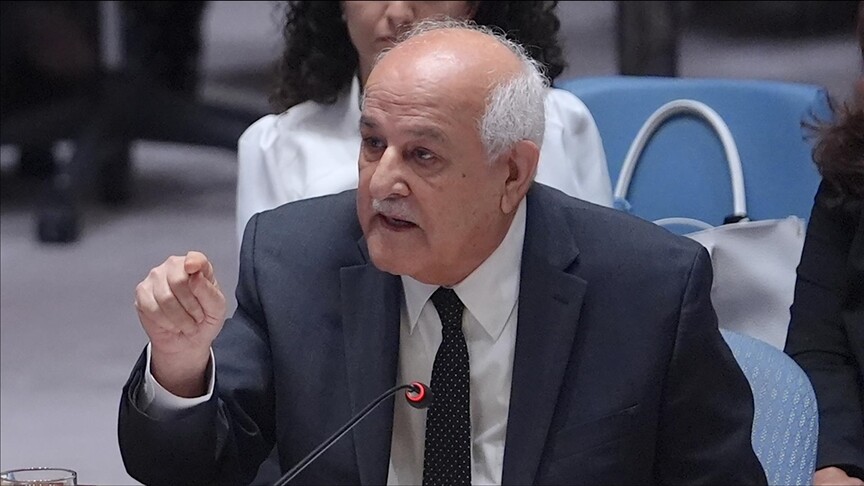 Filistin'in BM Daimi Temsilcisi Mansur: Gazze konusunda harekete geçmek için davet beklenmemeli