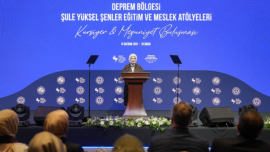 Emine Erdoğan'dan "Şule Yüksel Şenler Eğitim ve Meslek Atölyeleri"ne ilişkin paylaşım