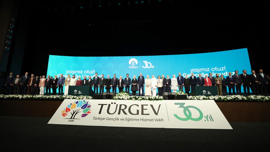 İstanbul'da TÜRGEV'in 30. Kuruluş Yıl Dönümü Programı düzenlendi