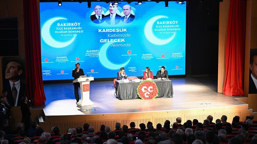 MHP Bahçelievler ve Bakırköy ilçe kongreleri gerçekleştirildi