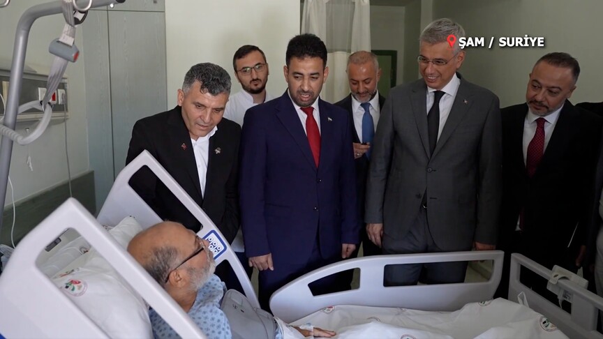 Şam Kalp Hastanesi'nde ilk 5 ayda binlerce hasta şifa buldu