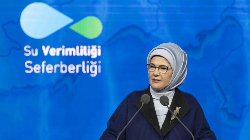 Emine Erdoğan'dan "Su Verimliliği Seferberliği" paylaşımı