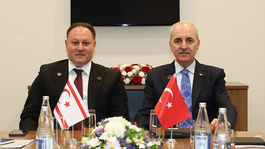 TBMM Başkanı Kurtulmuş, Bakü'de temaslarda bulundu
