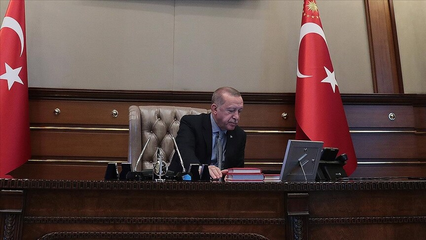 Cumhurbaşkanı Erdoğan, Moritanya Cumhurbaşkanı Ghazouani ile telefonda görüştü