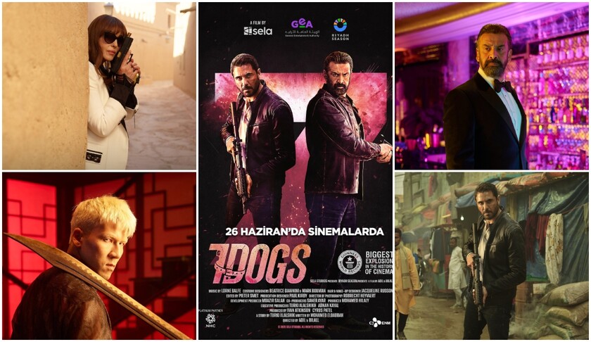 Dev bütçeli aksiyon-komedi filmi "7 Dogs" bu hafta sinemaseverlerle buluşuyor